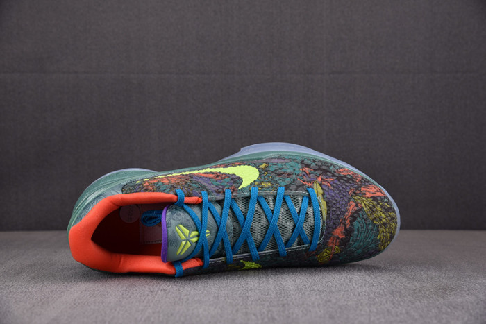 KOBE 6 PRELUDE ALL STAR MVP CANNON/VOLT-PURPLE VENOM-TURF ORANGE 640220-001