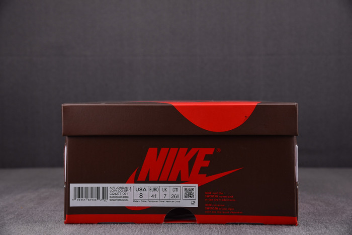 TRAVIS SCOTT AIR JORDAN 1 LOW DARK MOCHA CQ4277-001