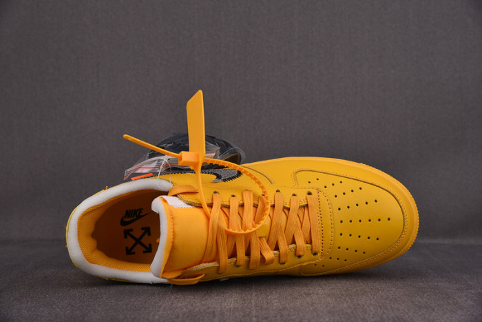 Nike Air Force 1 Low OFW ICA University Gold DD1876-700