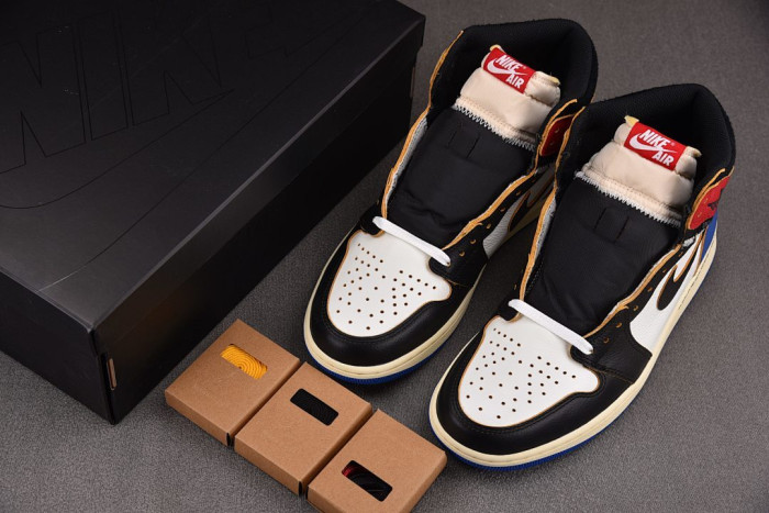 Air Jordan 1 Retro High OG SP Fragment x Union LA Varsity Red Sport Royal IO7847-002